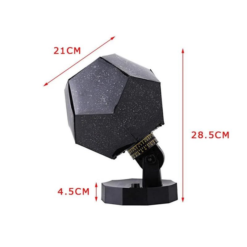 LED Starry Sky Projector — 3D Constellation Night Light with Bluetooth for Kids & Adults