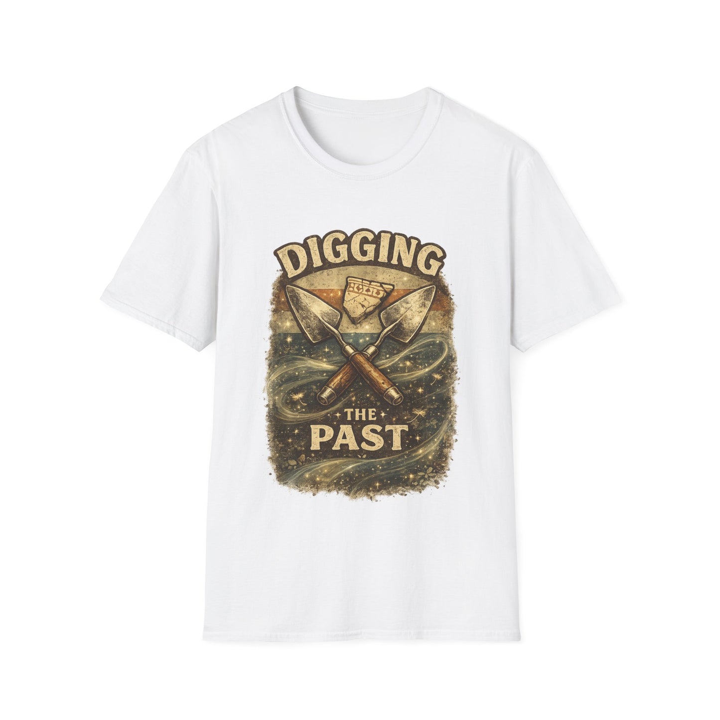 Digging the Past T-Shirt — Vintage Archaeology Graphic Tee