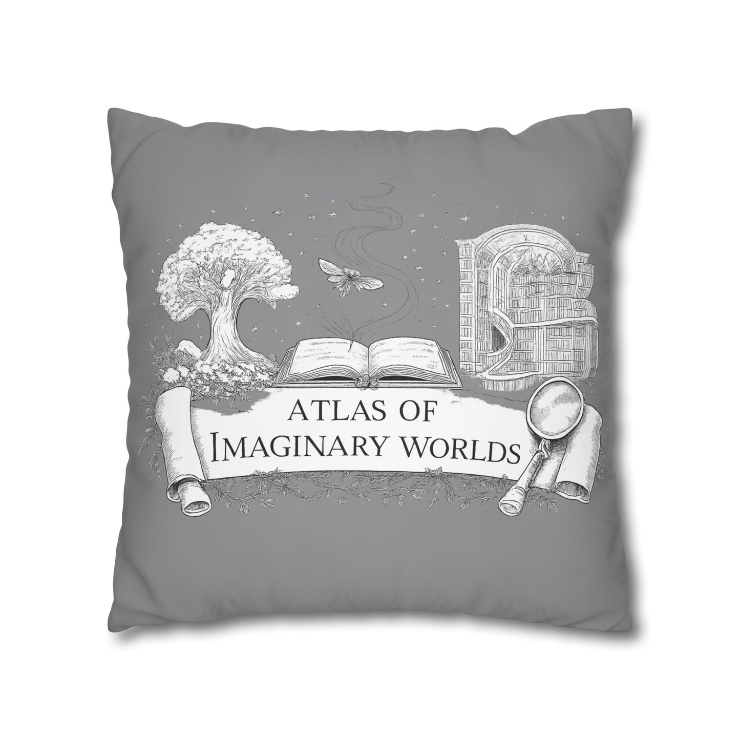 Little Trouble Black Kitten Decorative Pillowcase — Cute Cat Throw Pillow Cover