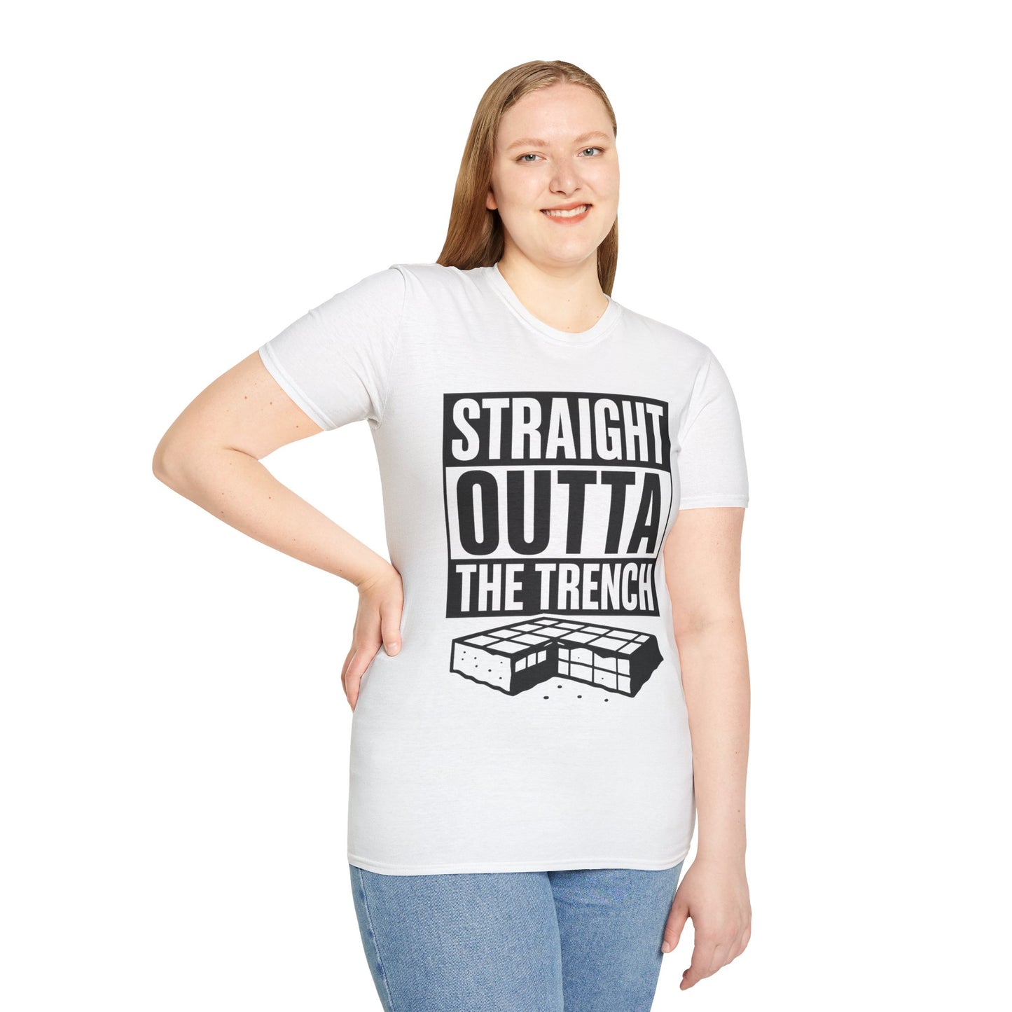 Straight Out of the Trench T-Shirt —  Archaeology Funny Tee