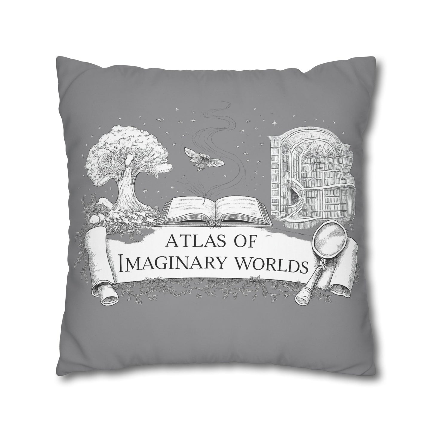 Little Trouble Black Kitten Decorative Pillowcase — Cute Cat Throw Pillow Cover