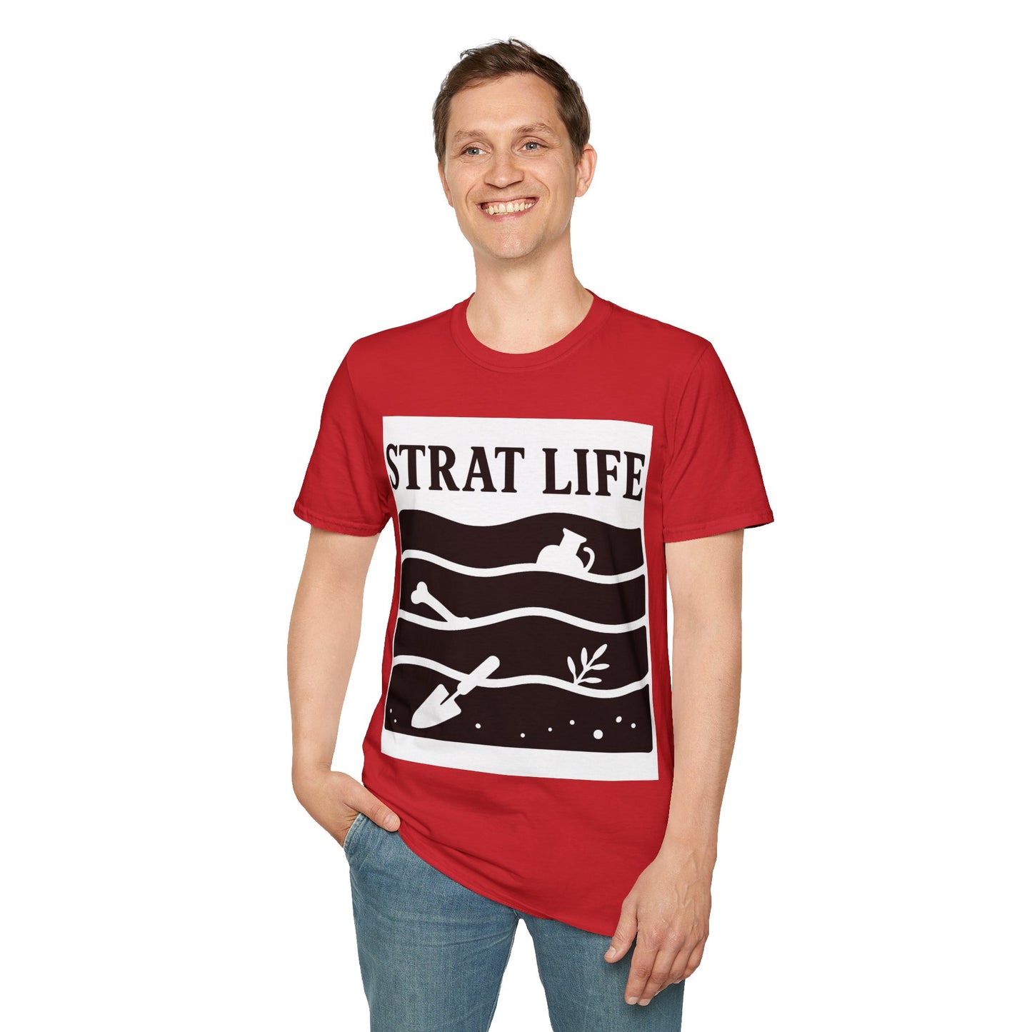 Strat Life T-Shirt —  Archaeology Funny Tee