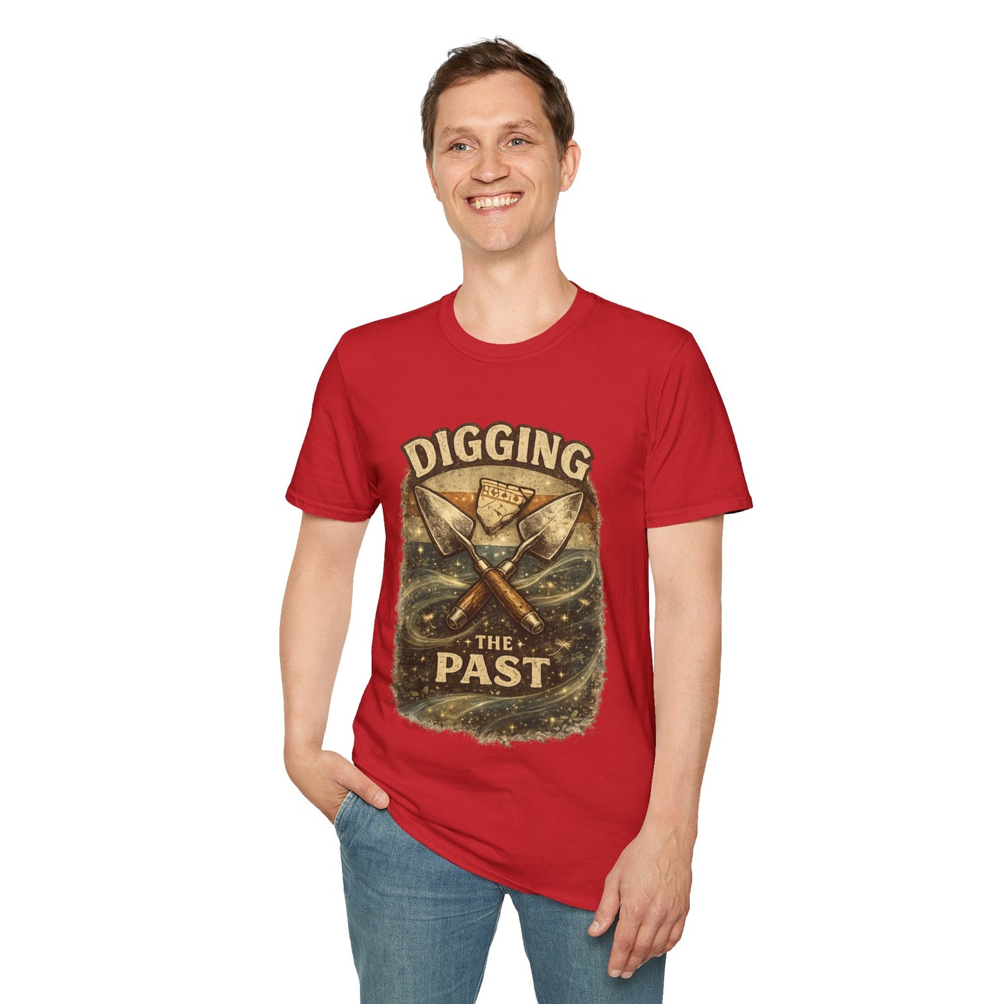 Digging the Past T-Shirt — Vintage Archaeology Graphic Tee