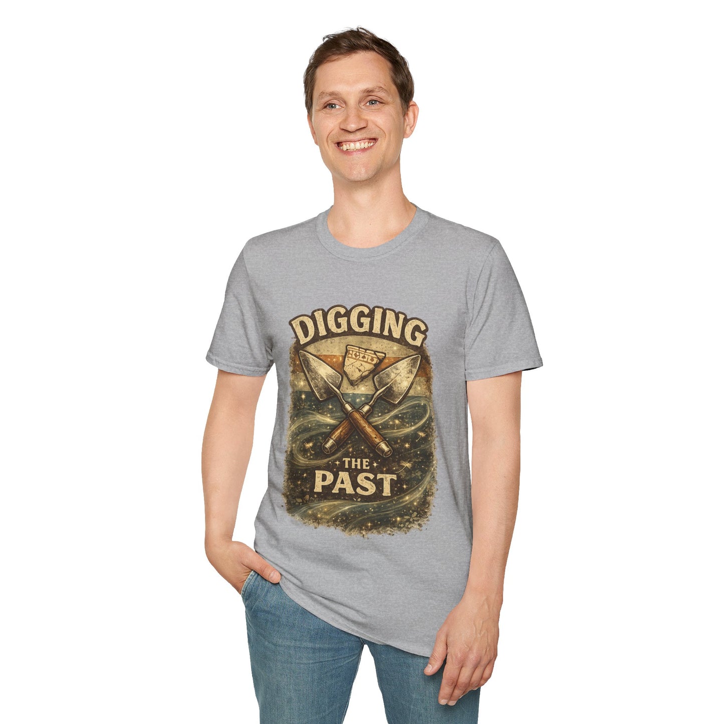 Digging the Past T-Shirt — Vintage Archaeology Graphic Tee