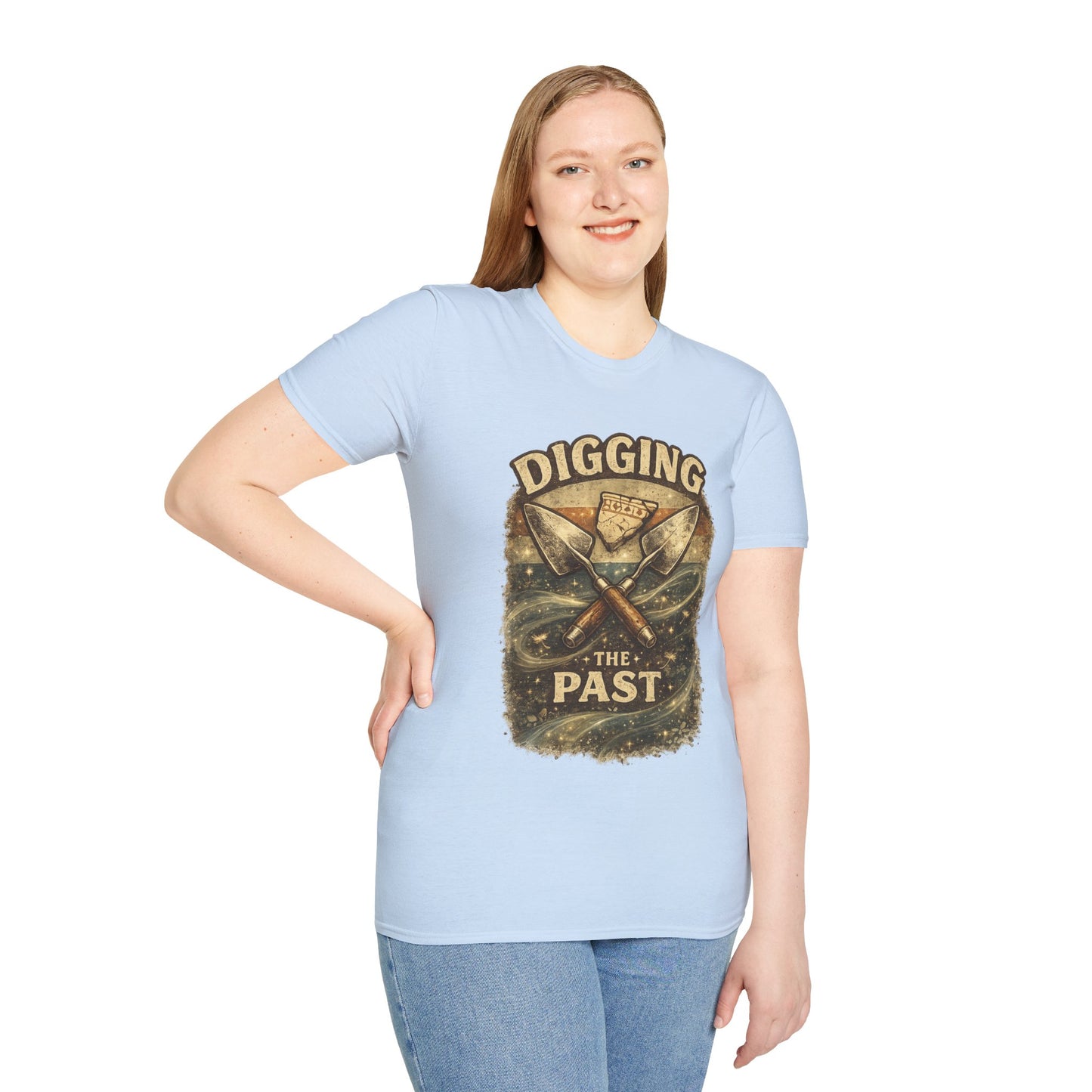 Digging the Past T-Shirt — Vintage Archaeology Graphic Tee