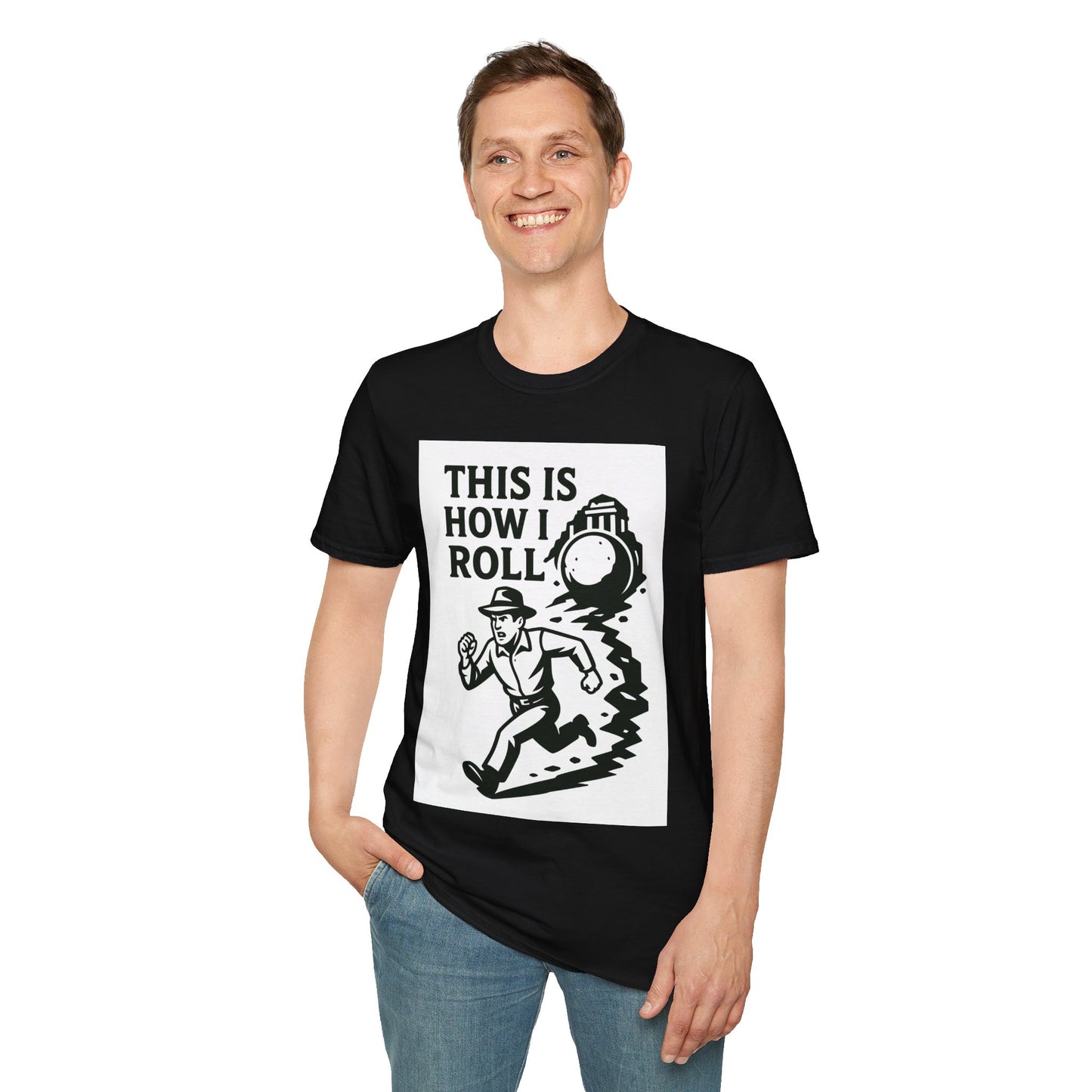 This is How I Roll T-Shirt —  Archaeology Funny Tee