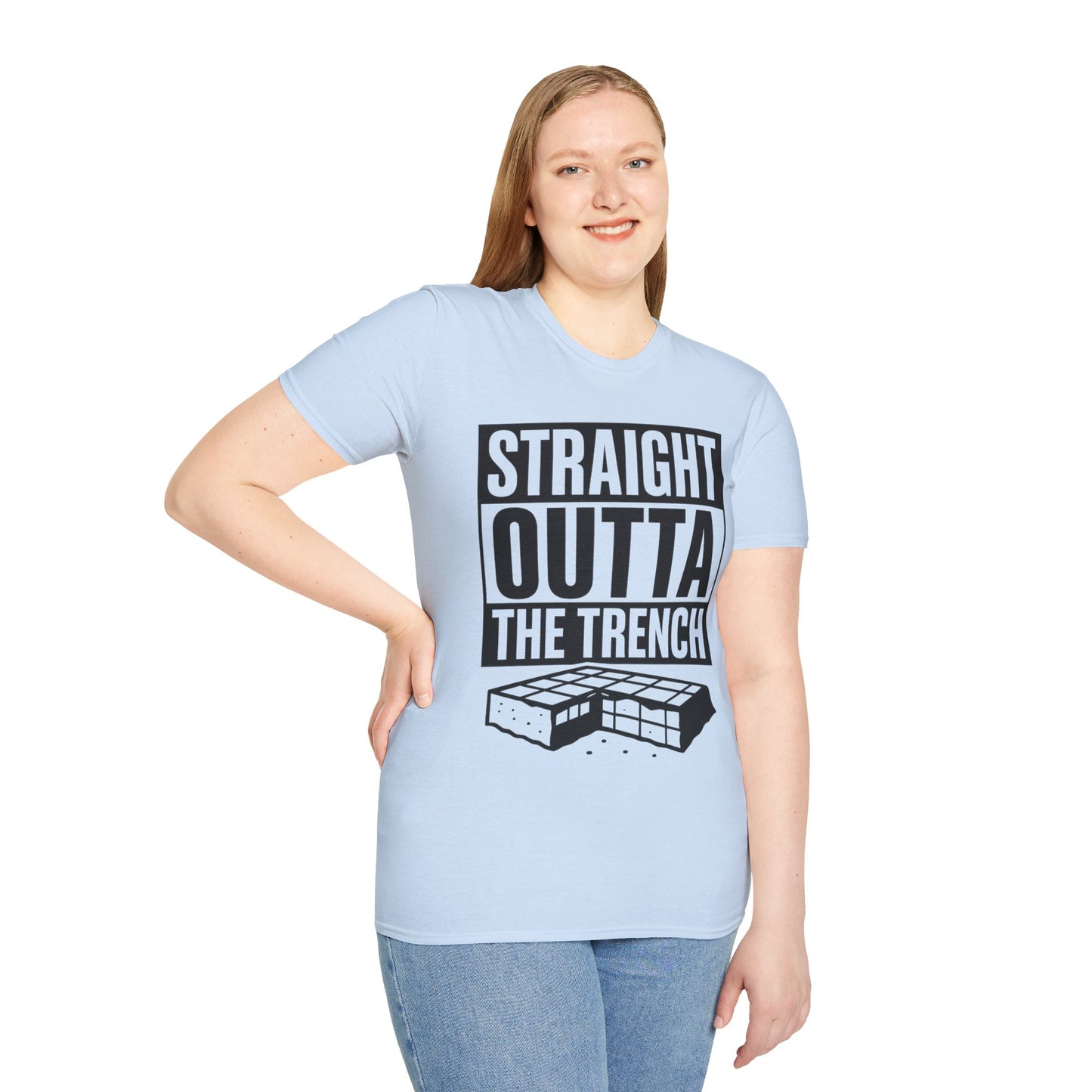 Straight Out of the Trench T-Shirt —  Archaeology Funny Tee