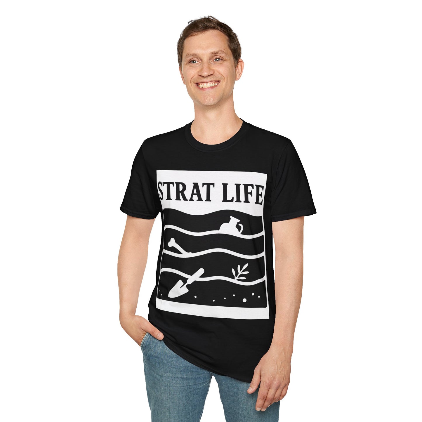 Strat Life T-Shirt —  Archaeology Funny Tee