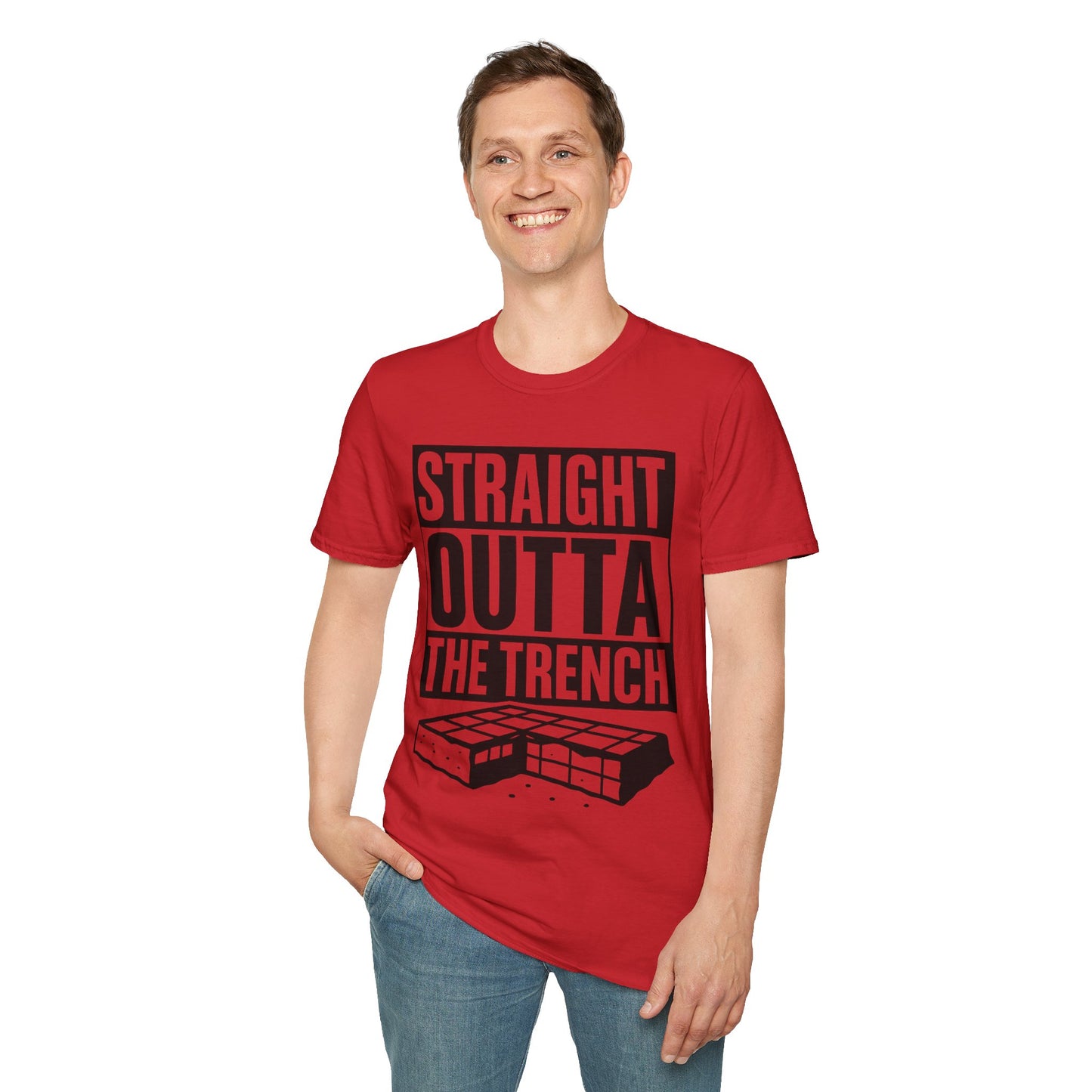 Straight Out of the Trench T-Shirt —  Archaeology Funny Tee