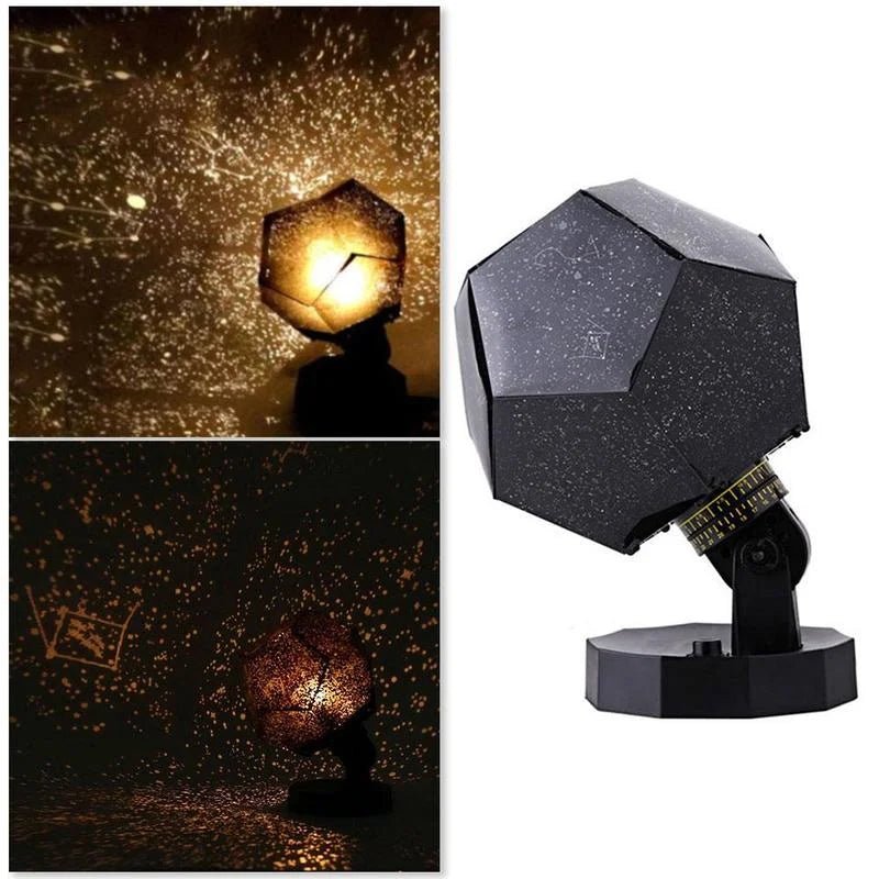 LED Starry Sky Projector — 3D Constellation Night Light with Bluetooth for Kids & Adults