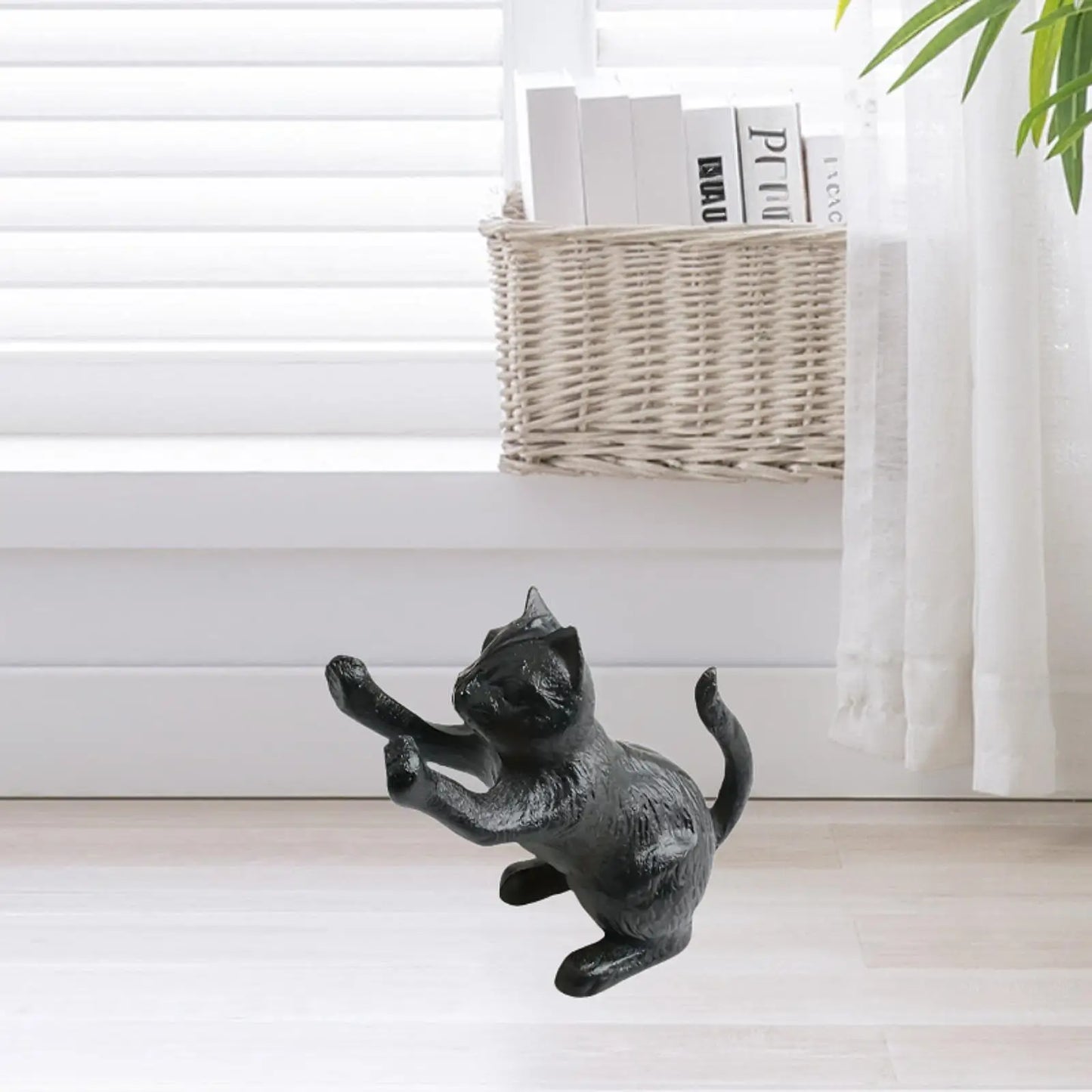 Decorative Cat Bookend — Unique Book Holder for Cat Lovers