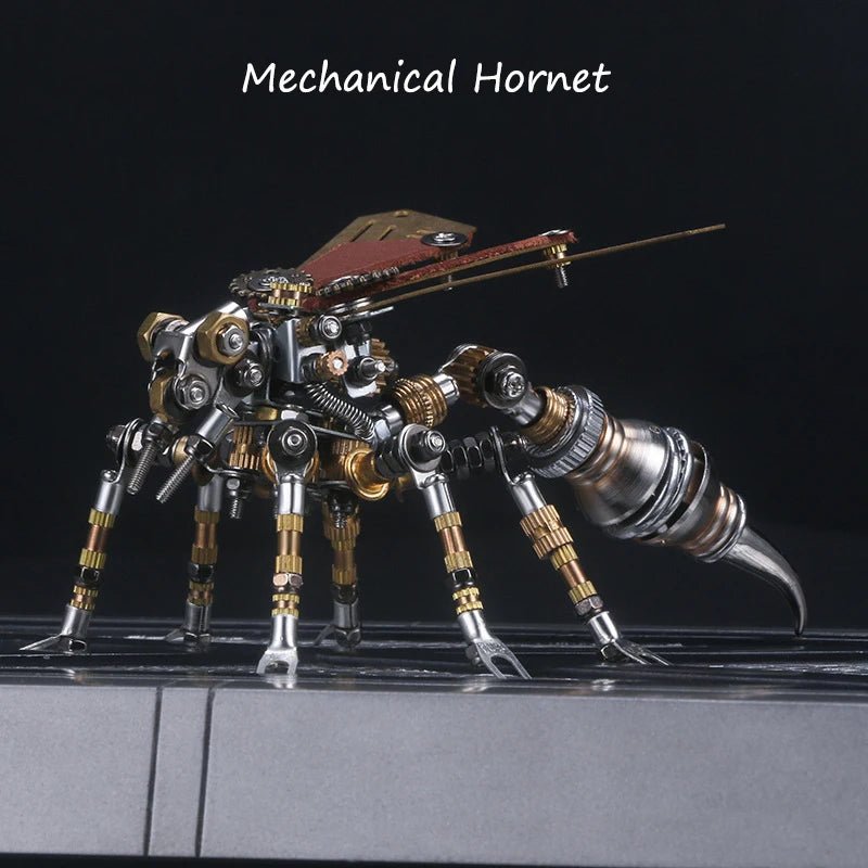 Mechanical Insect Metal Puzzle - 3D Steampunk Assembly Model