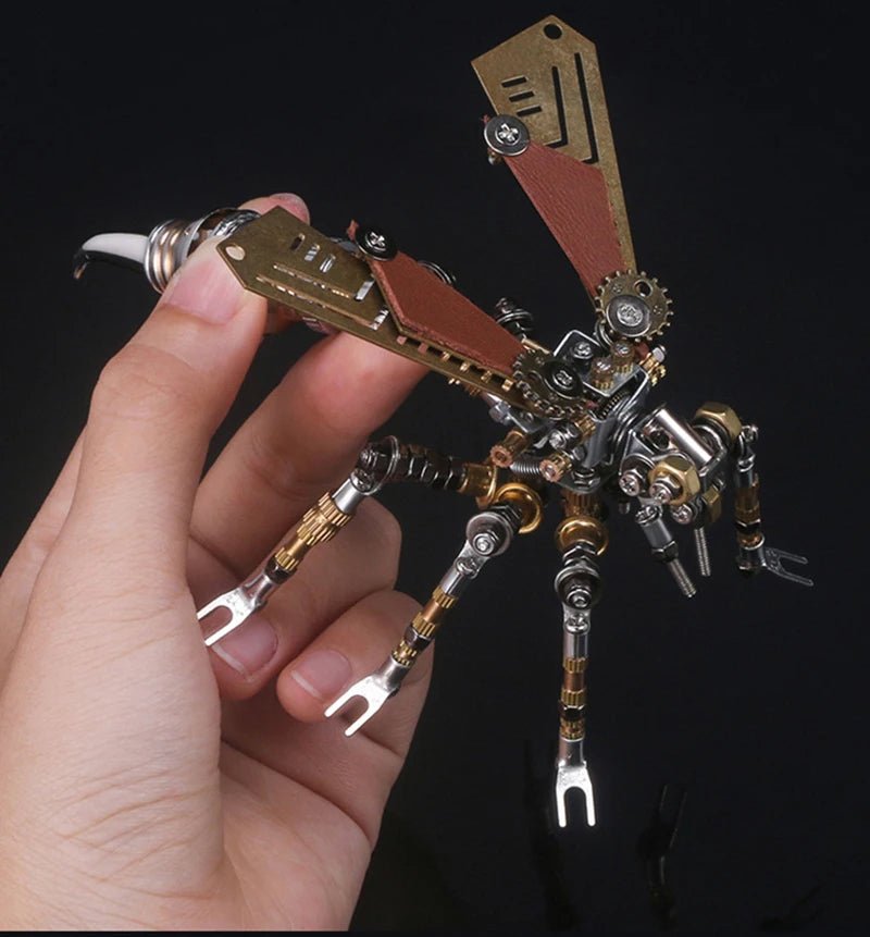 Mechanical Insect Metal Puzzle - 3D Steampunk Assembly Model