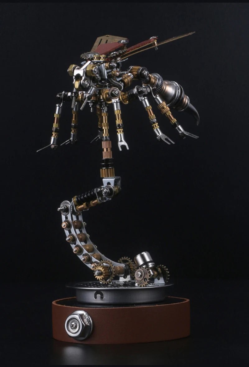 Mechanical Insect Metal Puzzle - 3D Steampunk Assembly Model