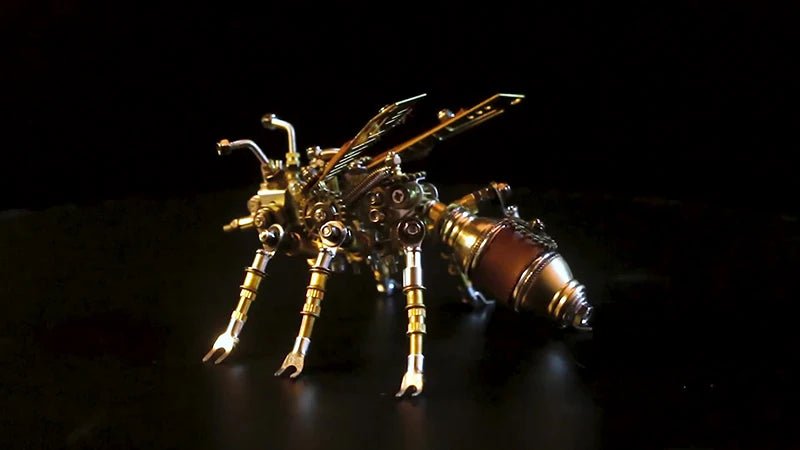 Mechanical Insect Metal Puzzle - 3D Steampunk Assembly Model
