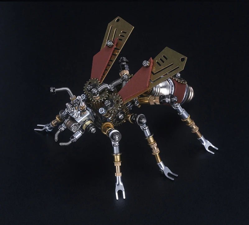 Mechanical Insect Metal Puzzle - 3D Steampunk Assembly Model