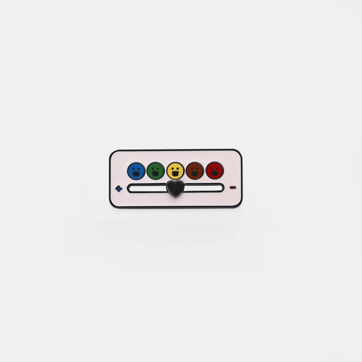 Social Battery Mood Tracker Enamel Pins — Emotions & Mental Health Badge Set