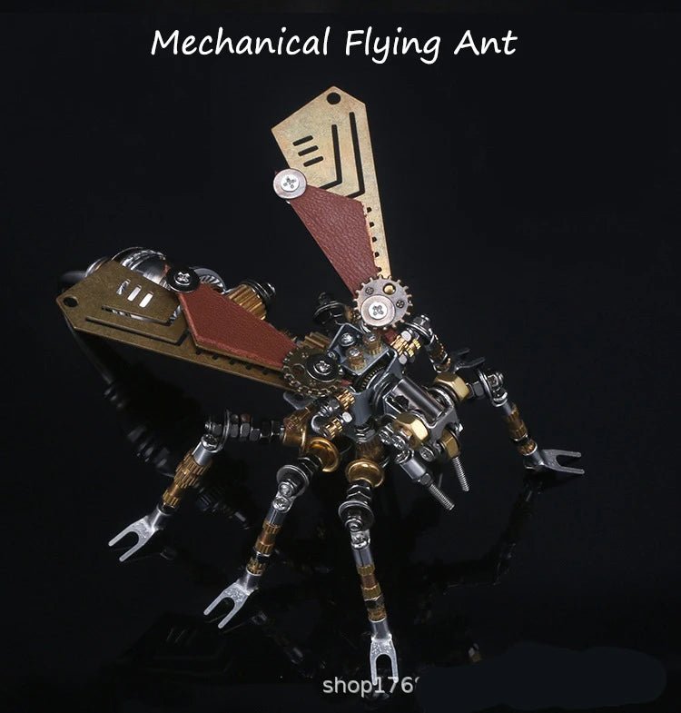 Mechanical Insect Metal Puzzle - 3D Steampunk Assembly Model