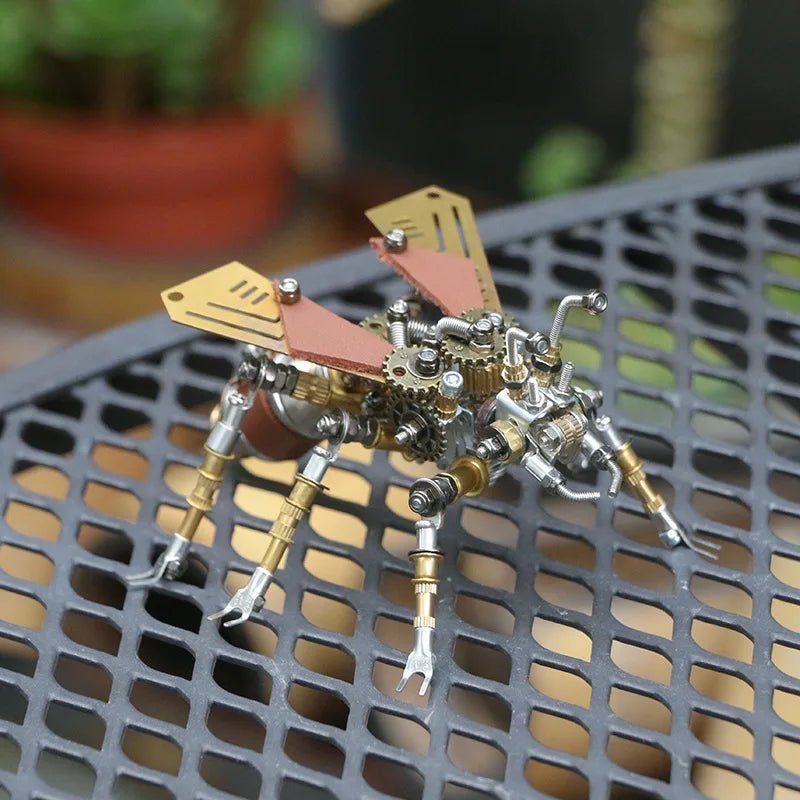 Mechanical Insect Metal Puzzle - 3D Steampunk Assembly Model