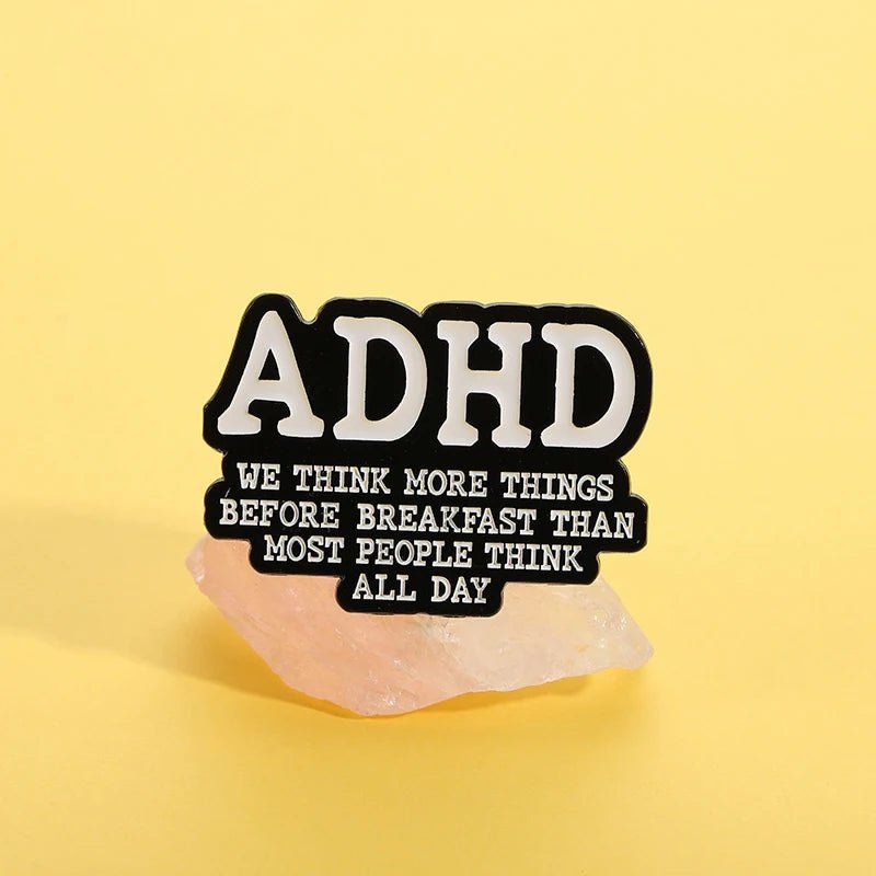 ADHD Creative Brooch - Awareness Enamel Pin