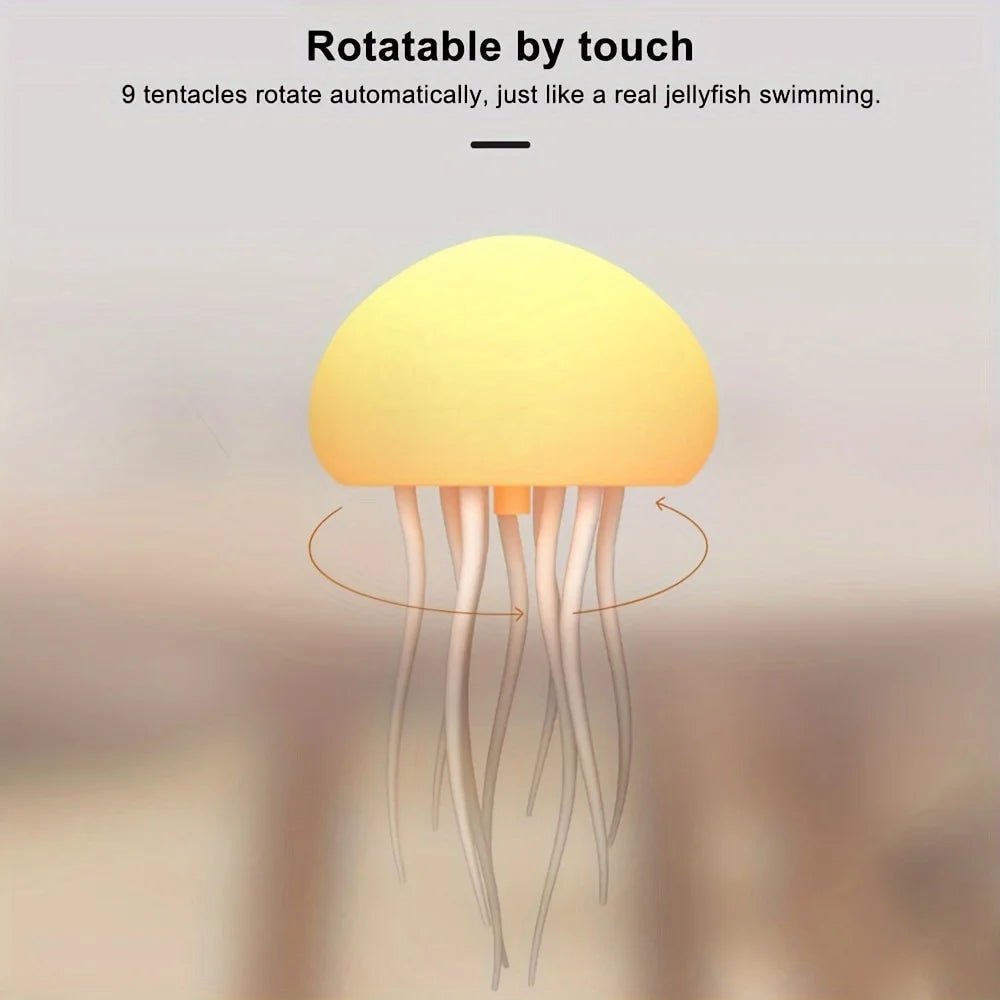 Jellyfish Table Lamp — Colour-Changing LED Light