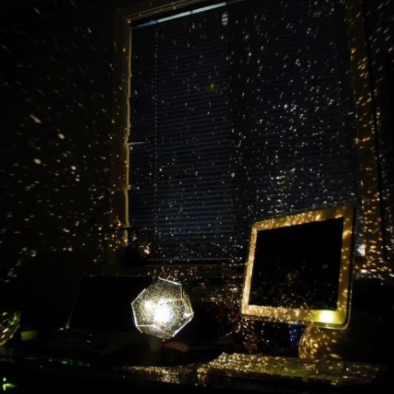 LED Starry Sky Projector — 3D Constellation Night Light with Bluetooth for Kids & Adults