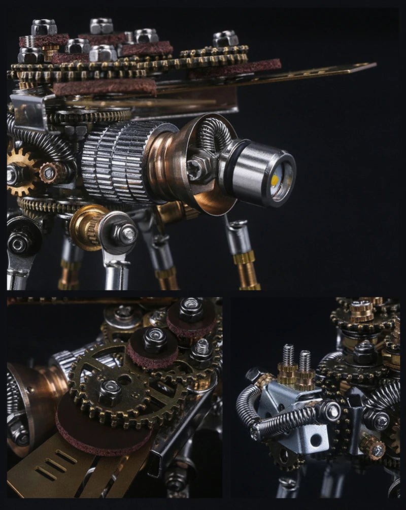 Mechanical Insect Metal Puzzle - 3D Steampunk Assembly Model