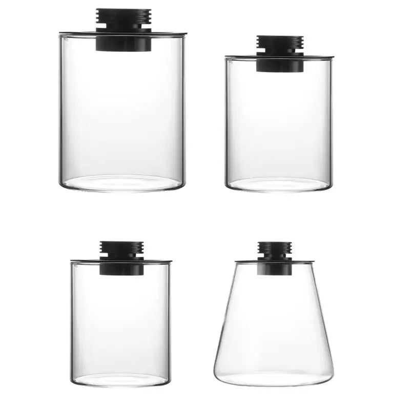 Borosilicate Glass Terrarium with LED Grow Light — Succulent Planter & Mini Aquarium