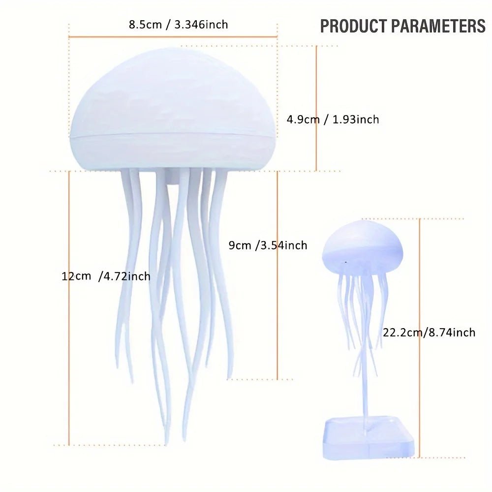 Jellyfish Table Lamp — Colour-Changing LED Light