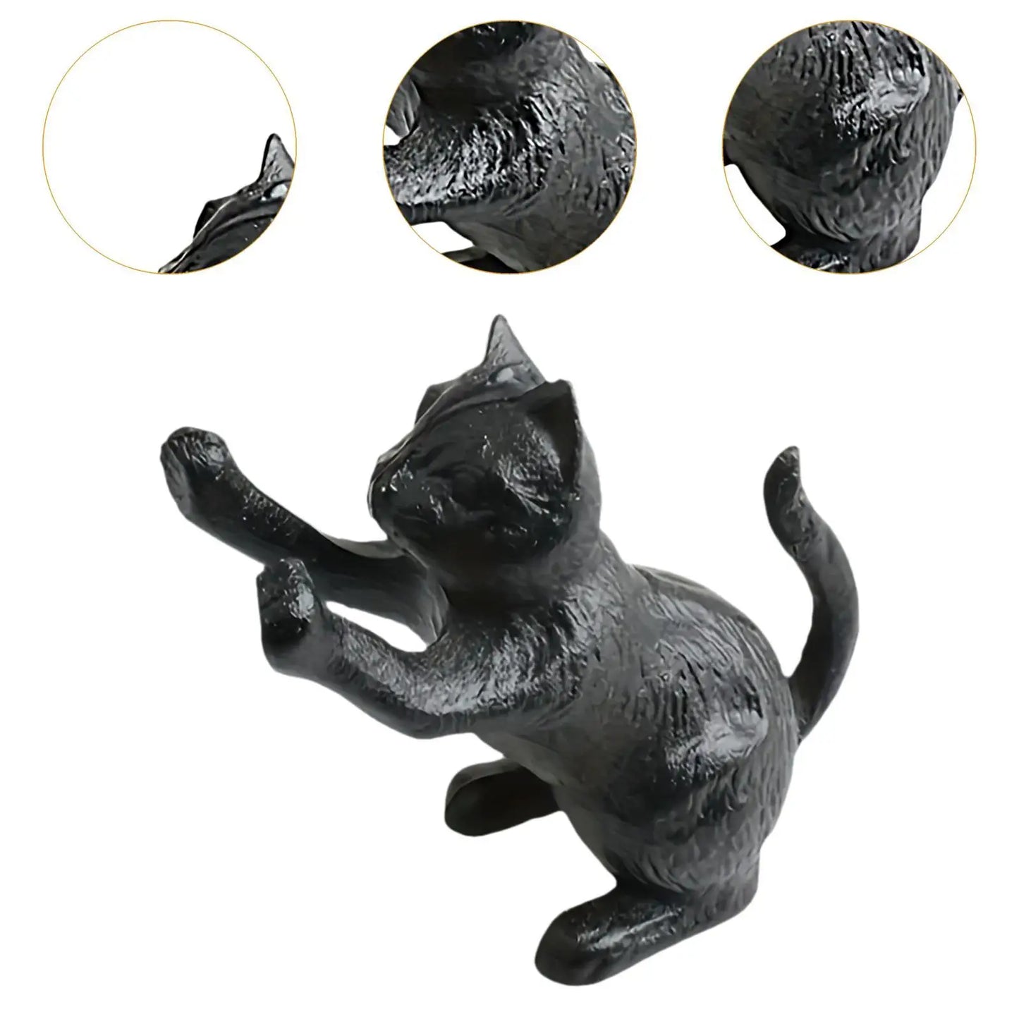 Decorative Cat Bookend — Unique Book Holder for Cat Lovers
