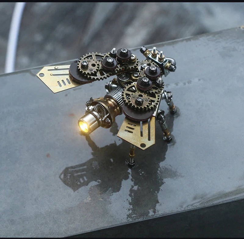 Mechanical Insect Metal Puzzle - 3D Steampunk Assembly Model