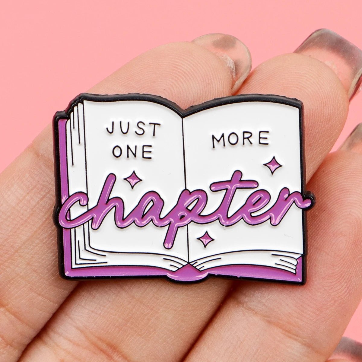 Book Lover Enamel Pins — Cartoon Character Brooches for Readers