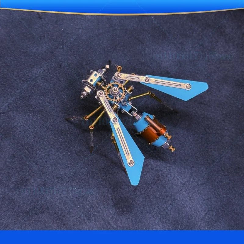 Steampunk Mechanical Fruit Fly Model — DIY Metal Assembly Kit