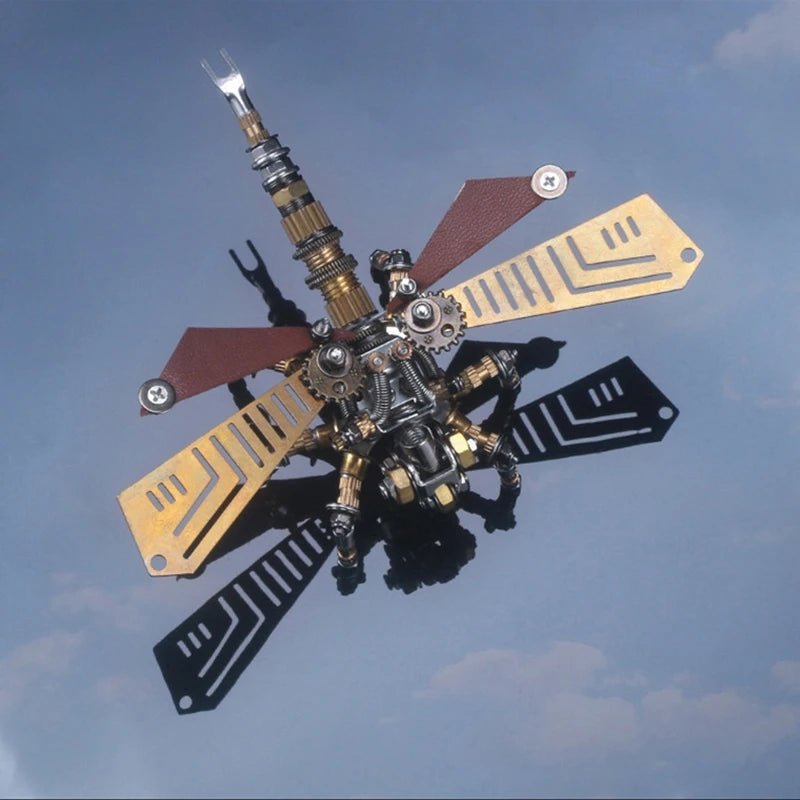 Mechanical Insect Metal Puzzle - 3D Steampunk Assembly Model