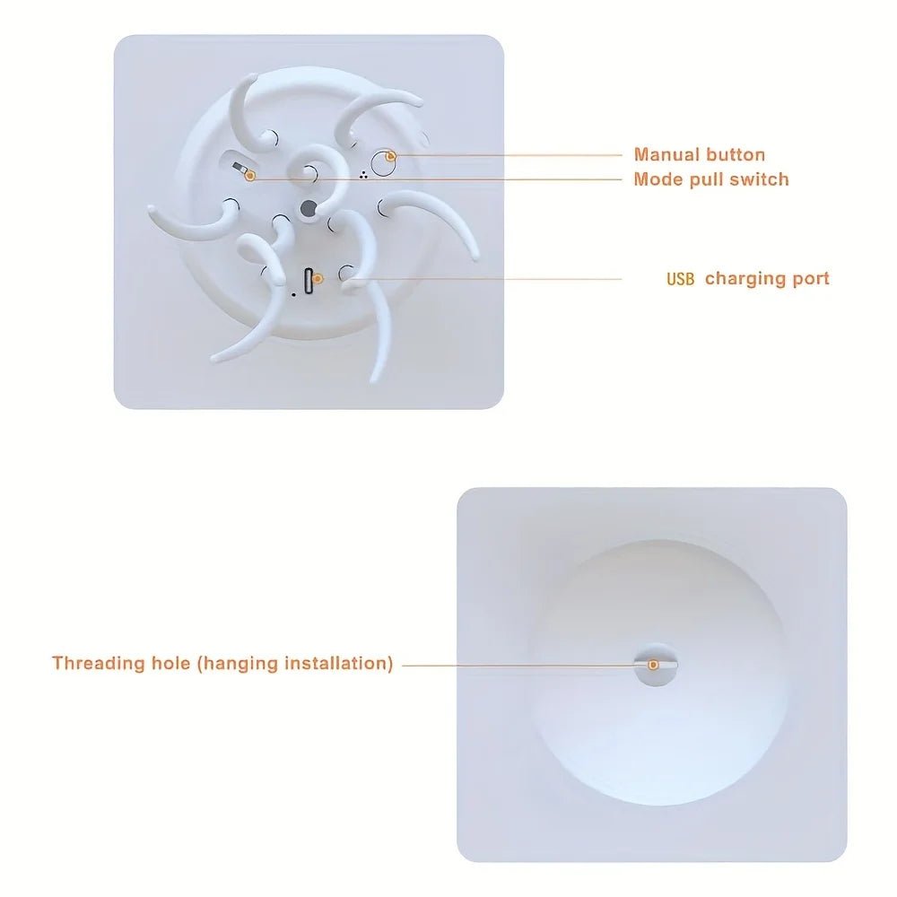 Jellyfish Table Lamp — Colour-Changing LED Light