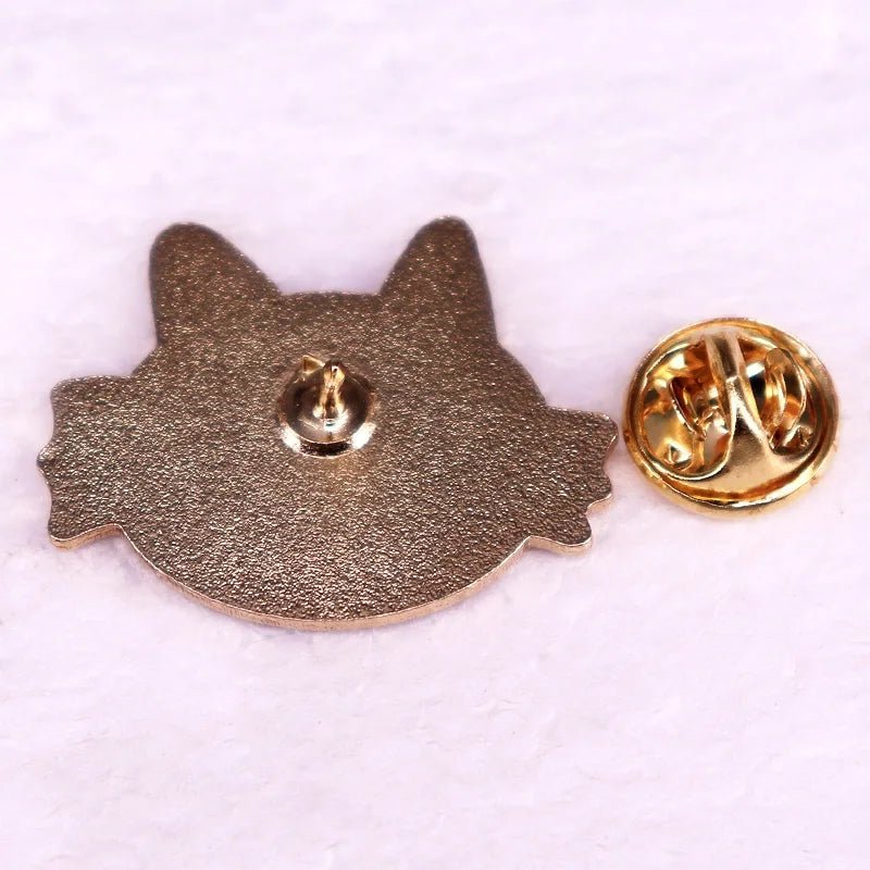 Ask Me about My Cat Badge Enamel Pin