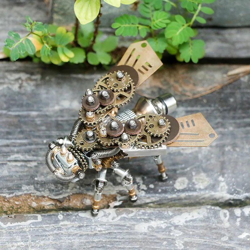 Mechanical Insect Metal Puzzle - 3D Steampunk Assembly Model