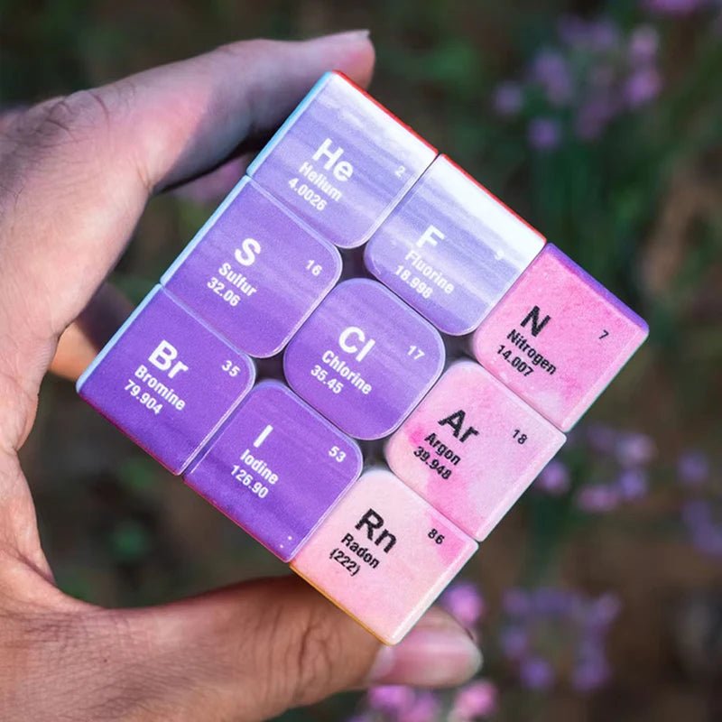 Periodic Table Speed Cube — 3x3 Chemistry Puzzle for Kids & Students
