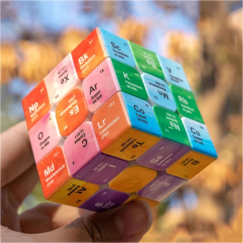 Periodic Table Speed Cube — 3x3 Chemistry Puzzle for Kids & Students