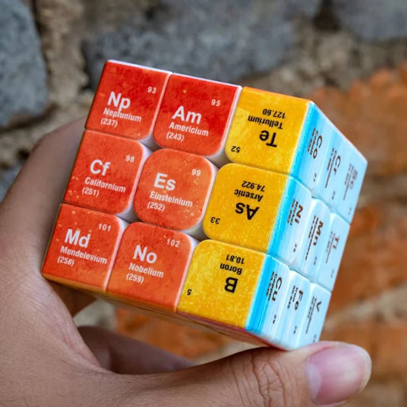 Periodic Table Speed Cube — 3x3 Chemistry Puzzle for Kids & Students