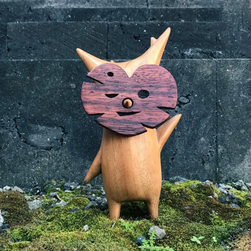 Wooden Korok Statue - Zelda Inspired Home Decor