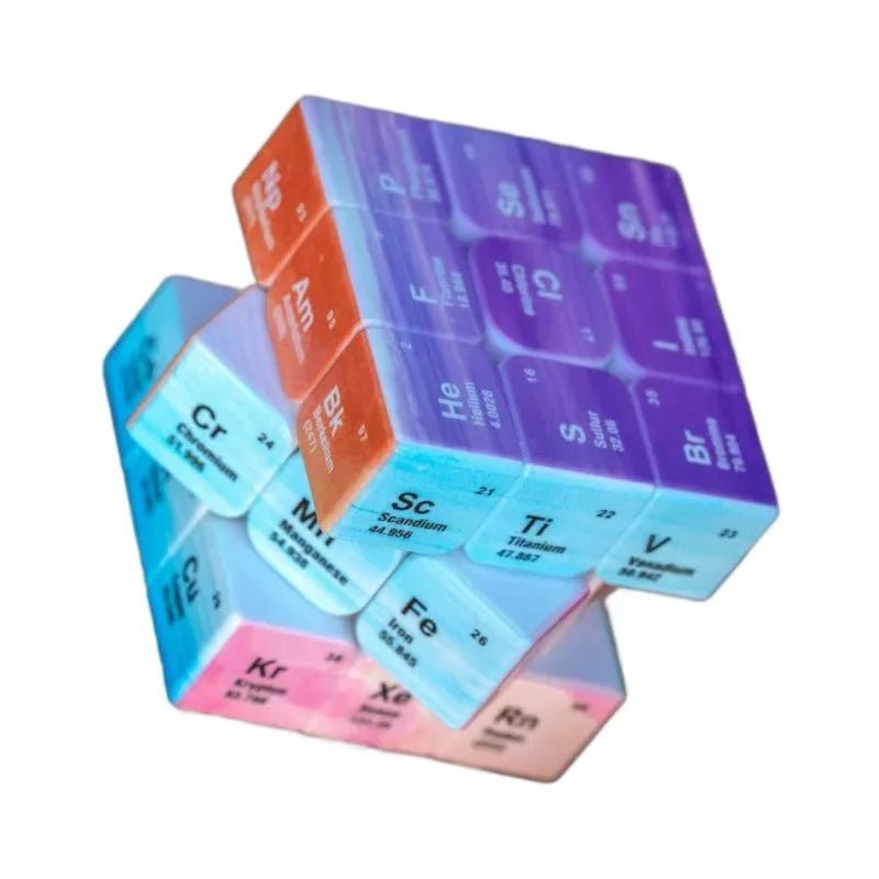 Periodic Table Speed Cube — 3x3 Chemistry Puzzle for Kids & Students