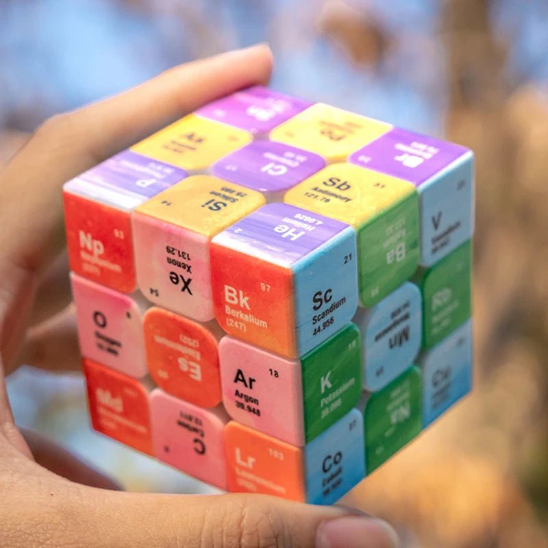 Periodic Table Speed Cube — 3x3 Chemistry Puzzle for Kids & Students