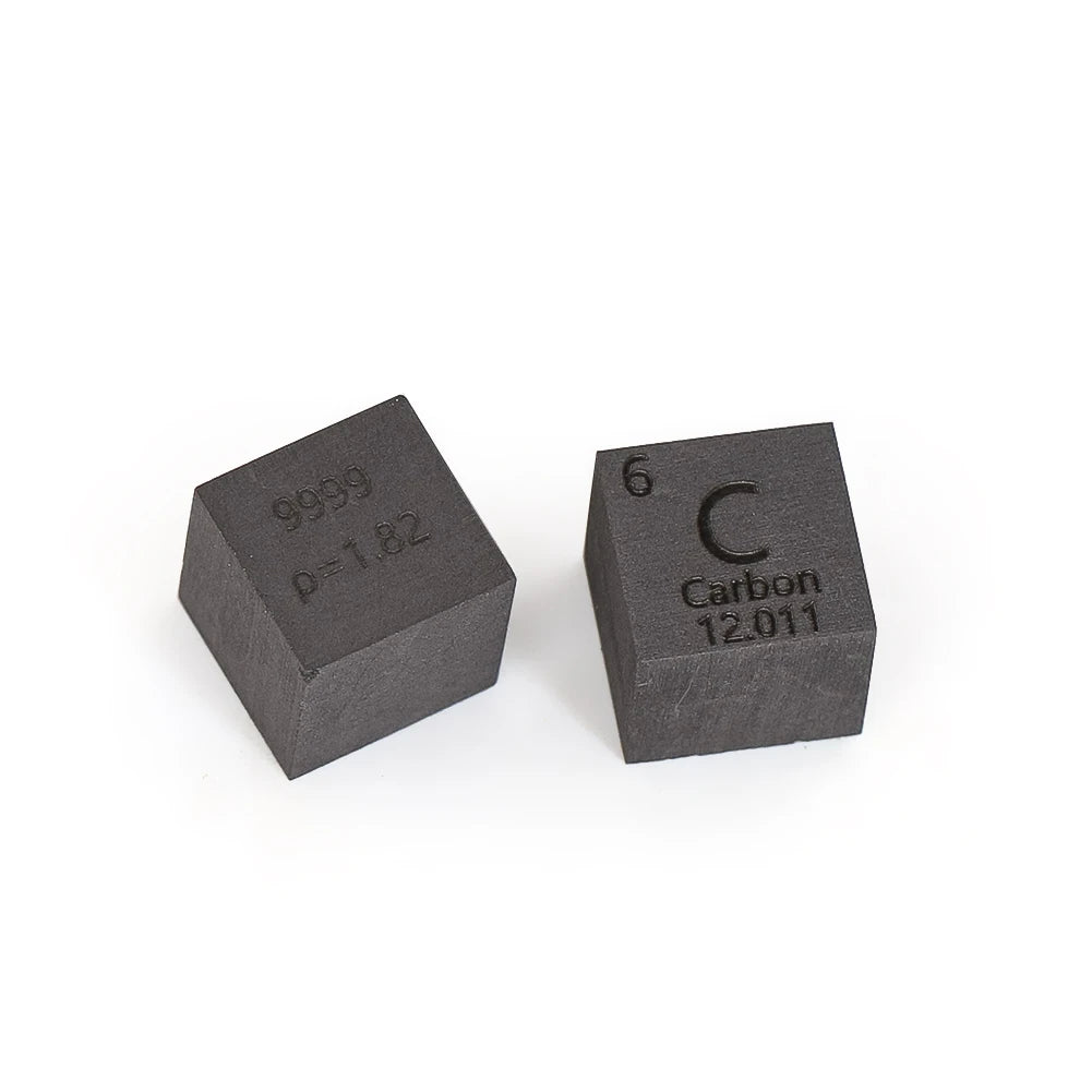 Element Cube Collection — Miniature Periodic Table Display for Science Education