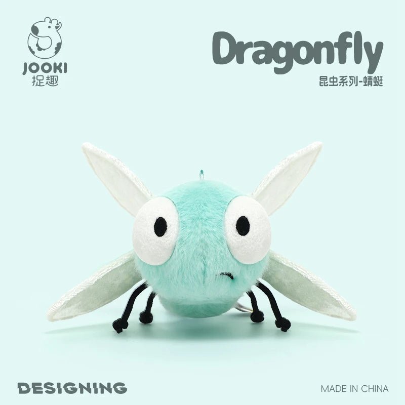 Realistic Insect Plush Toys — Dragonfly, Bee, Firefly & More for Kids & Nature Lovers