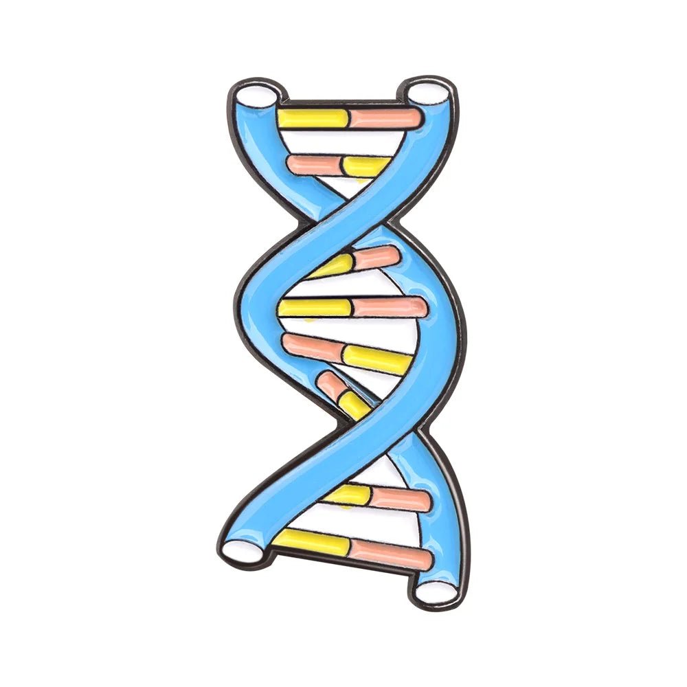 Chemistry Lab Enamel Pins — Beaker, Microscope & Molecule Badges for Science Lovers