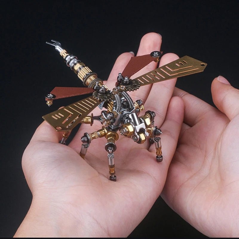 Mechanical Insect Metal Puzzle - 3D Steampunk Assembly Model
