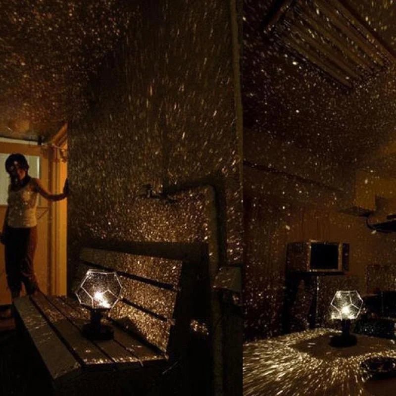 LED Starry Sky Projector — 3D Constellation Night Light with Bluetooth for Kids & Adults