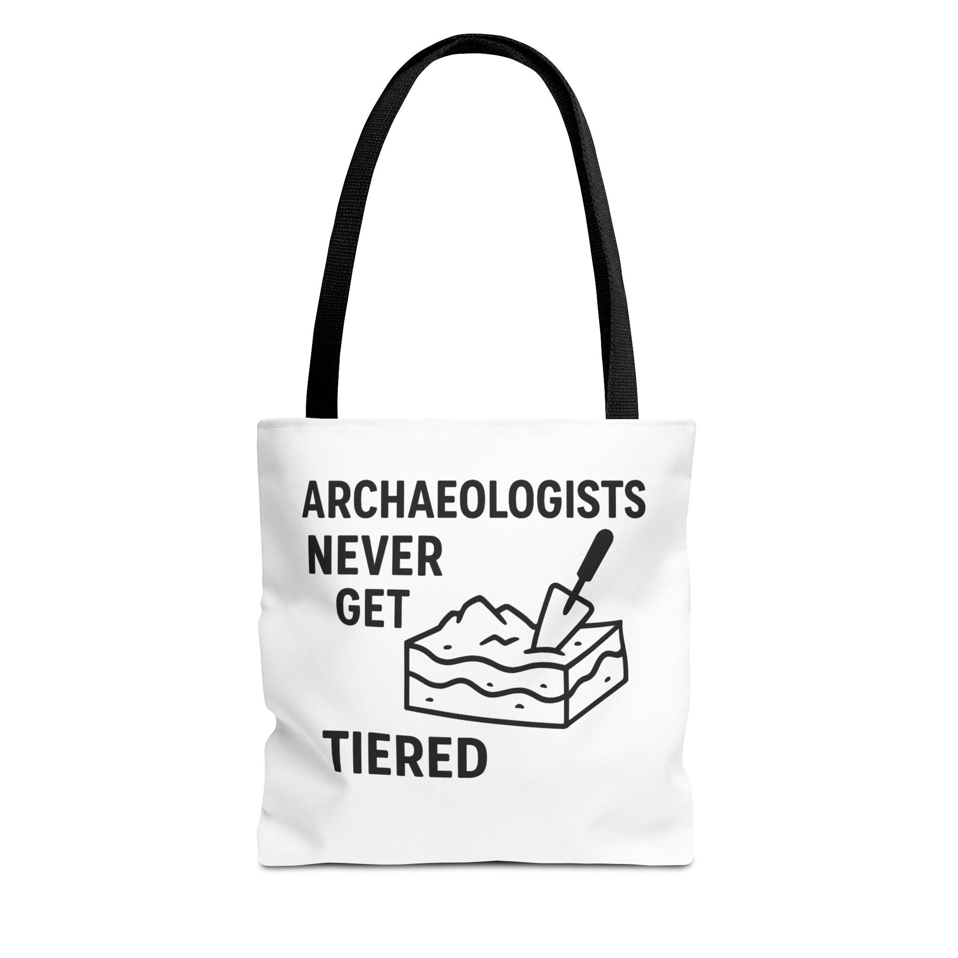 Archaeologists Never Get Tiered Tote Bag – Funny Archaeology Gift Tote - Atlas of Imaginary Worlds