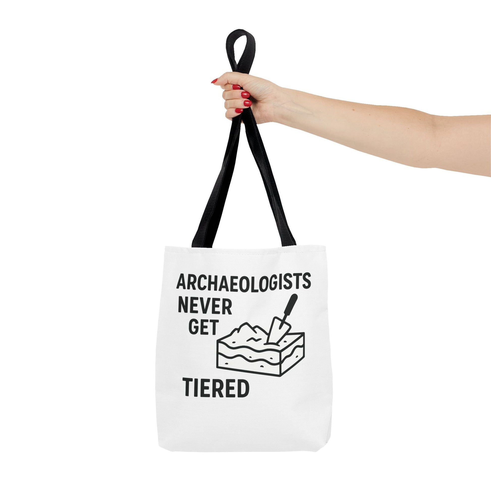 Archaeologists Never Get Tiered Tote Bag – Funny Archaeology Gift Tote - Atlas of Imaginary Worlds